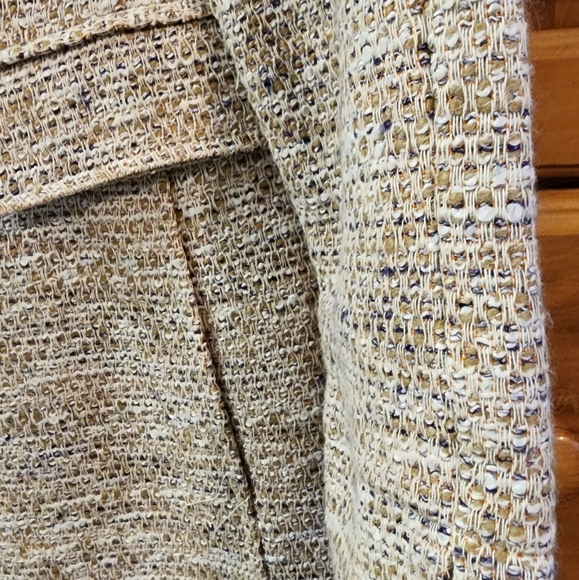 Cinque women's lined neutral suit jacket - Picture 6 of 7